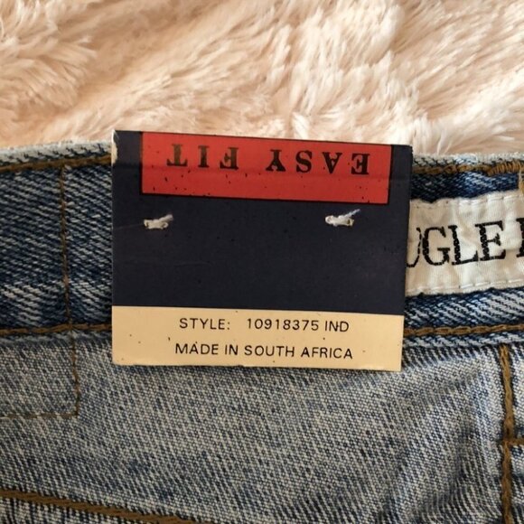 𝅺BUGLE Boys jeans NWT vintage y2k TAPERED MOM jeans vibes sz 32x30 - Picture 7 of 11